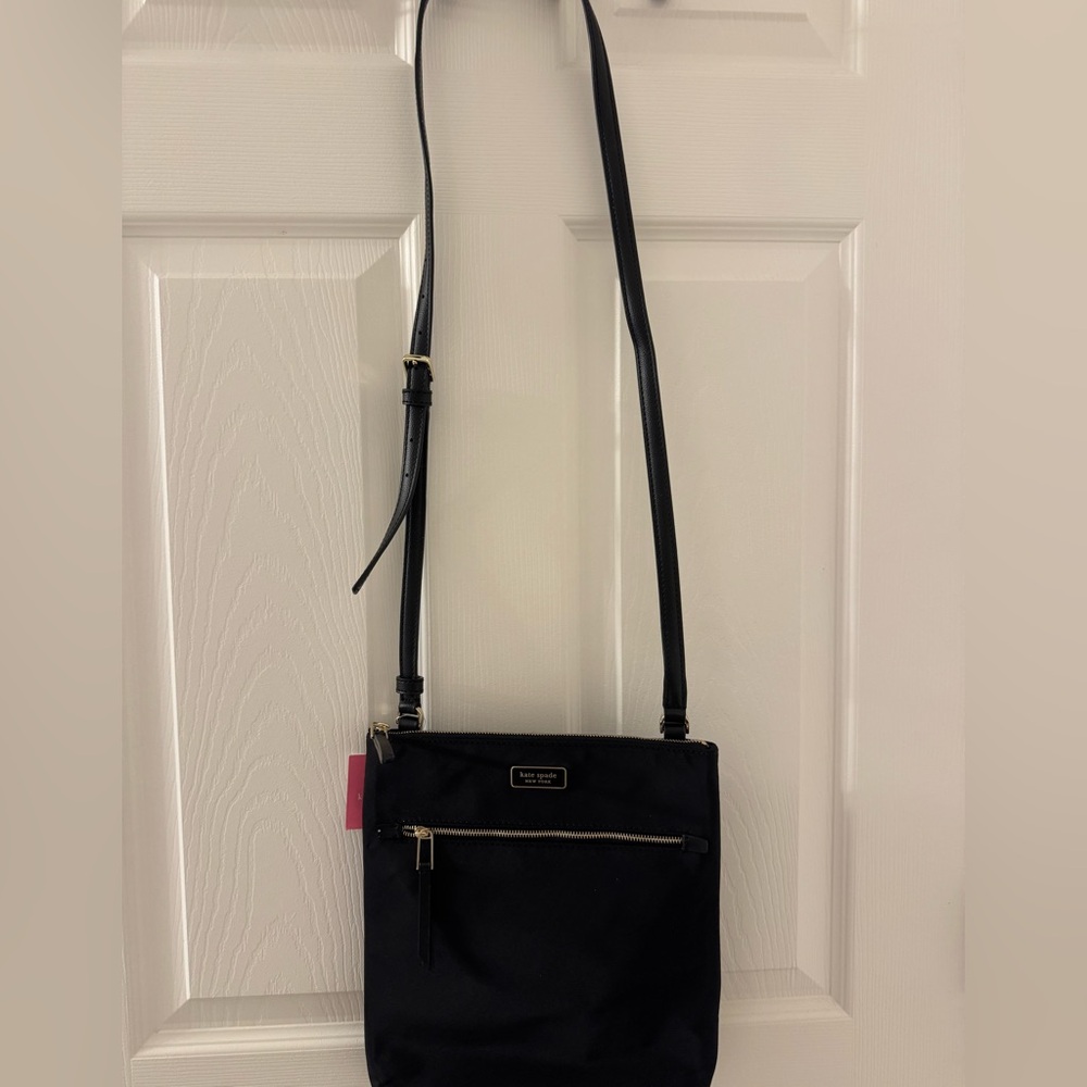 Black Kate Spare Crossbody Bag